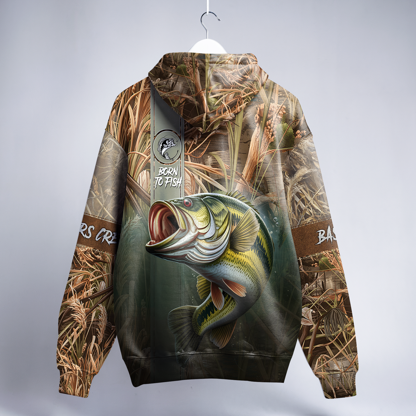Bass Assassin Personalized Zip Hoodie