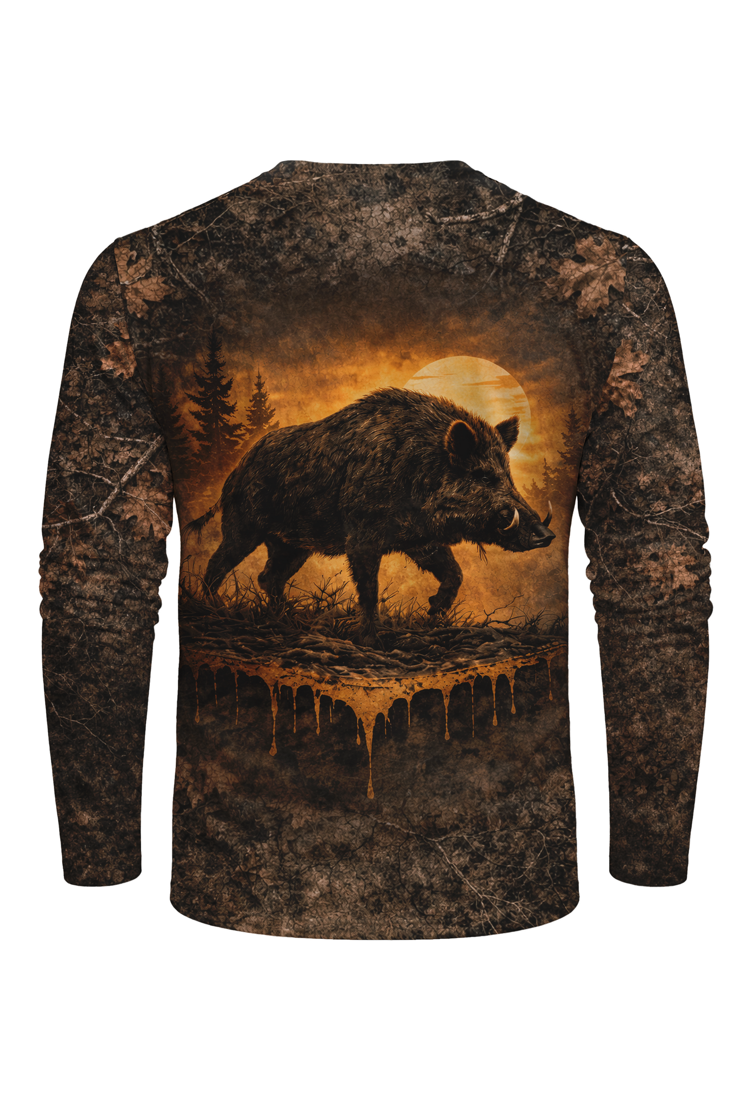 Performance Hunting Long Sleeve - Swamp Boar Dusk - SD1M