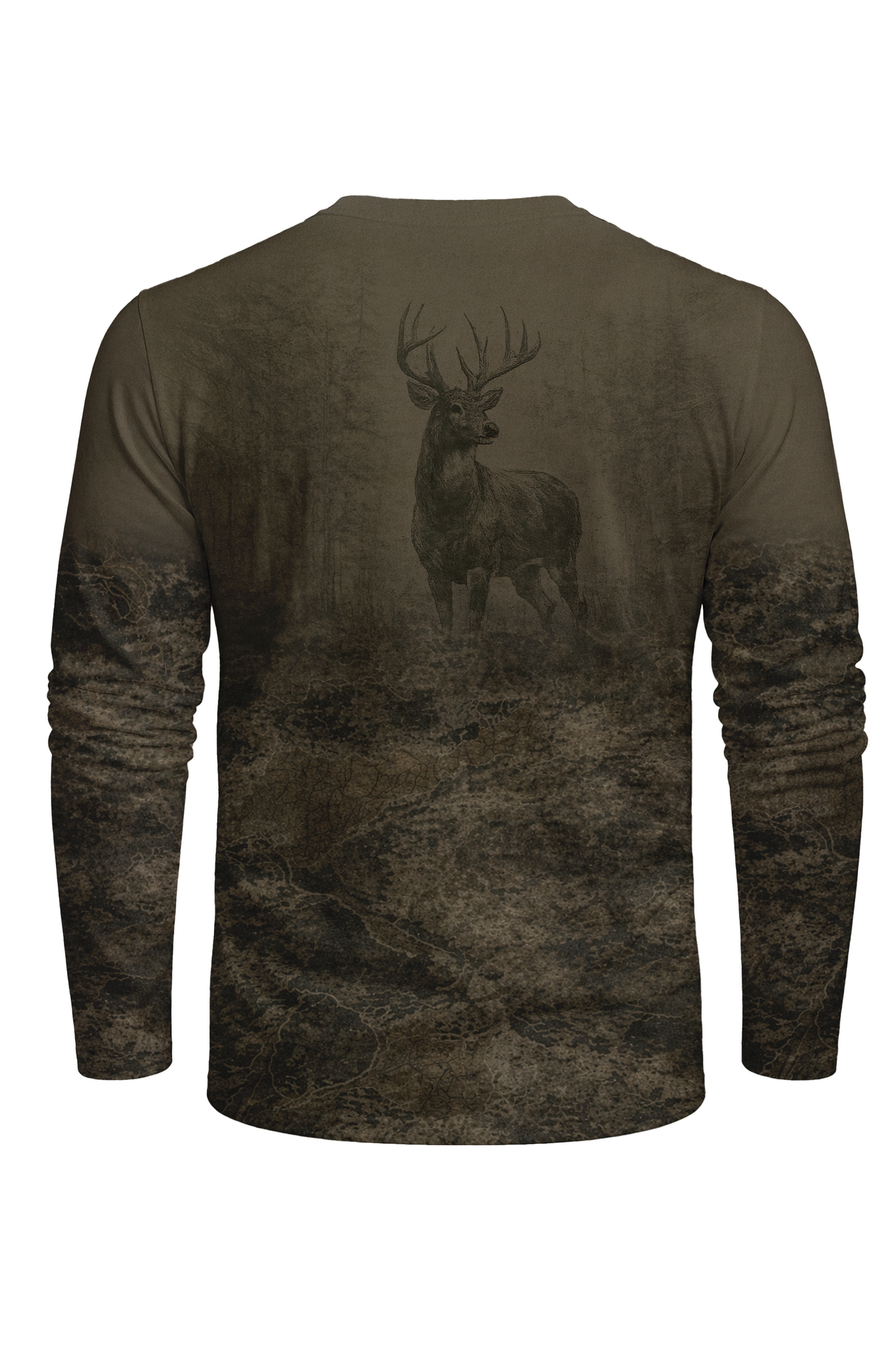 Performance Hunting Long Sleeve - Muddy Fog Buck - MF1M