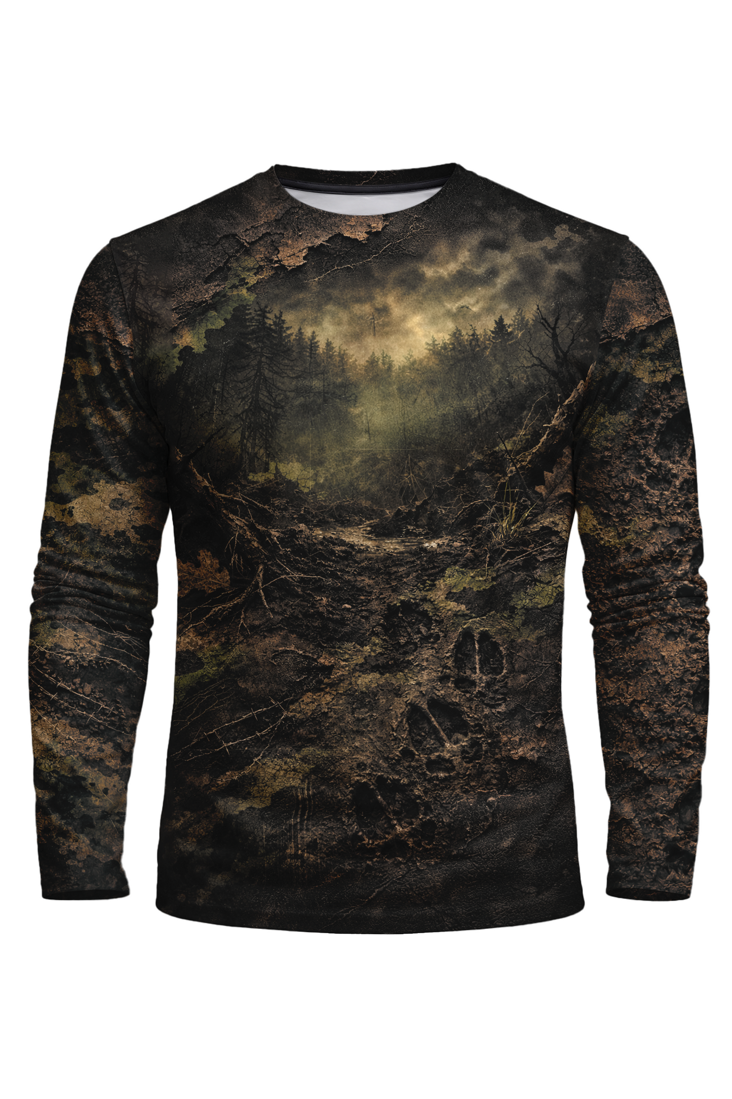 Performance Hunting Long Sleeve - Swamp Boar Fog - SF3M