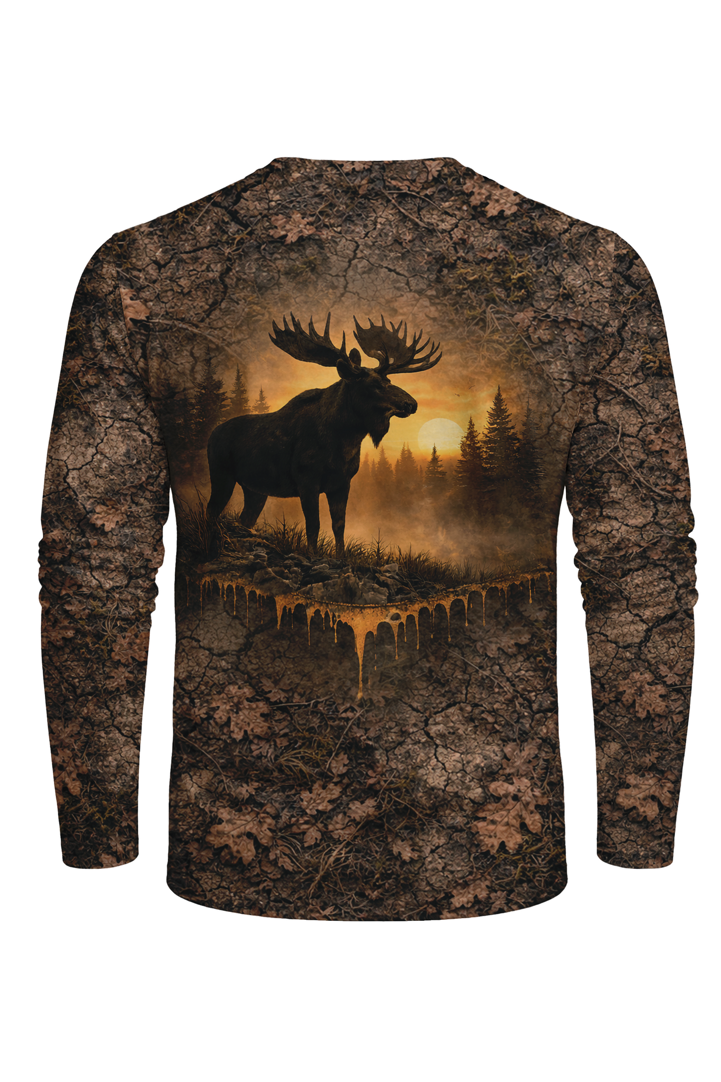 Performance Hunting Long Sleeve - Timber Moose Dusk - TD2B