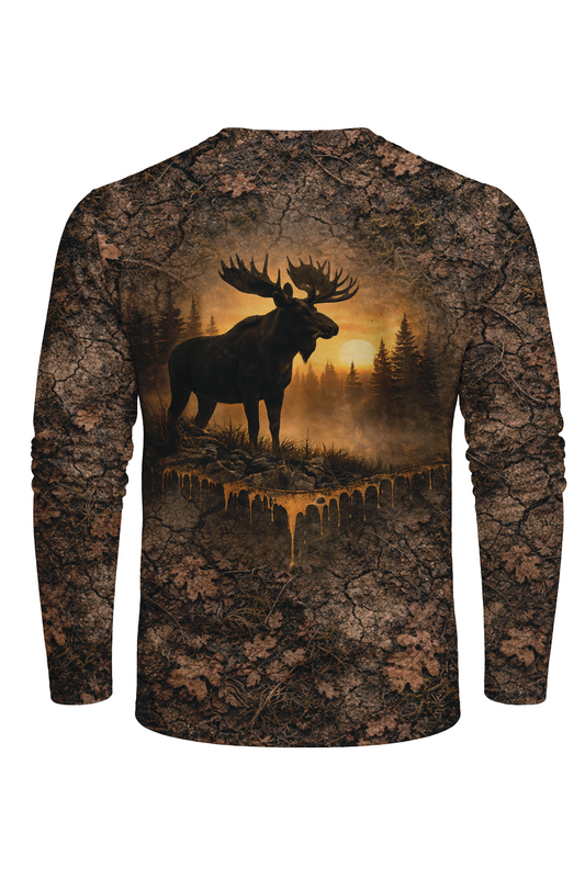 Performance Hunting Long Sleeve - Timber Moose Dusk - TD2B