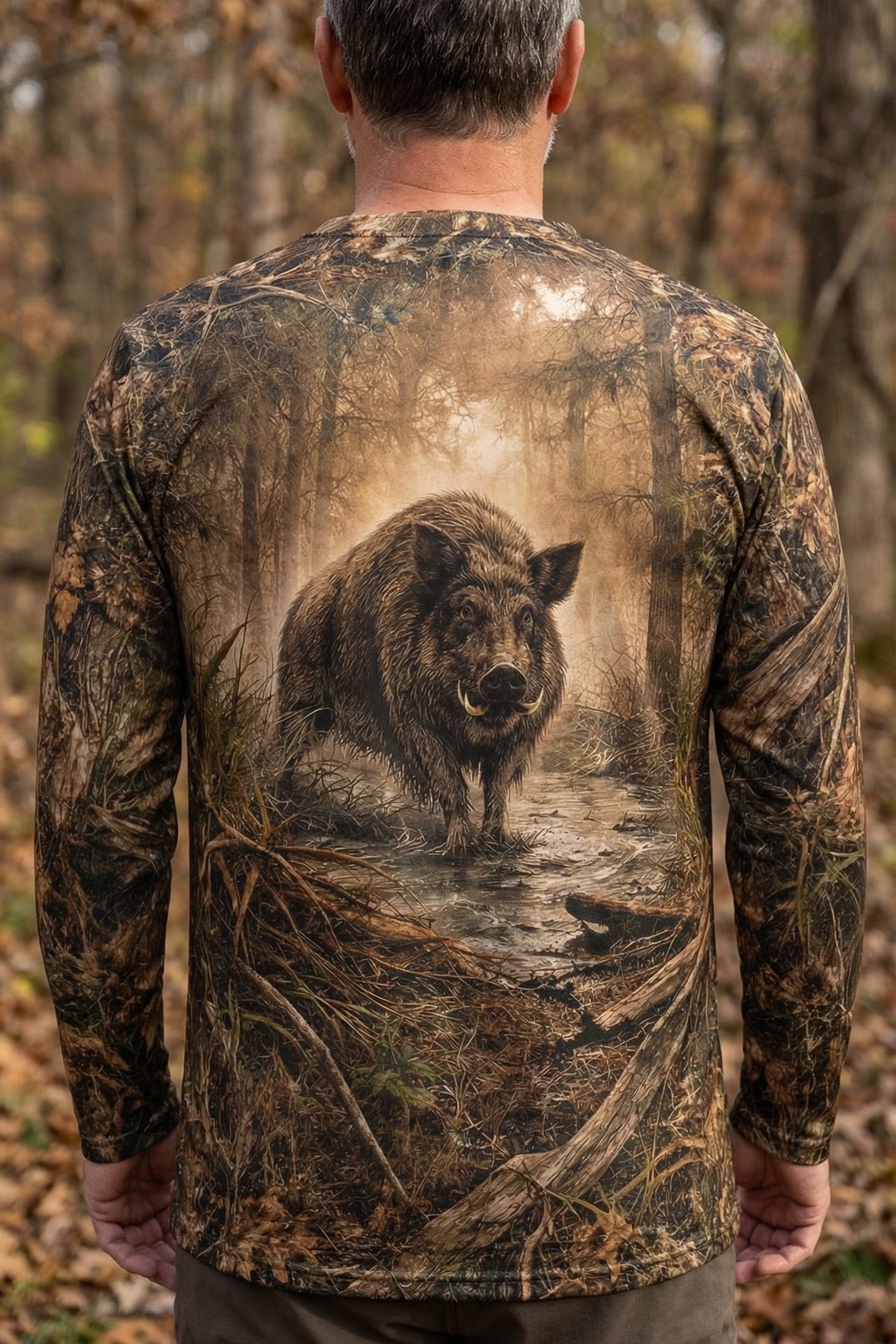 Performance Hunting Long Sleeve - Timber Wild Boar - TB5T