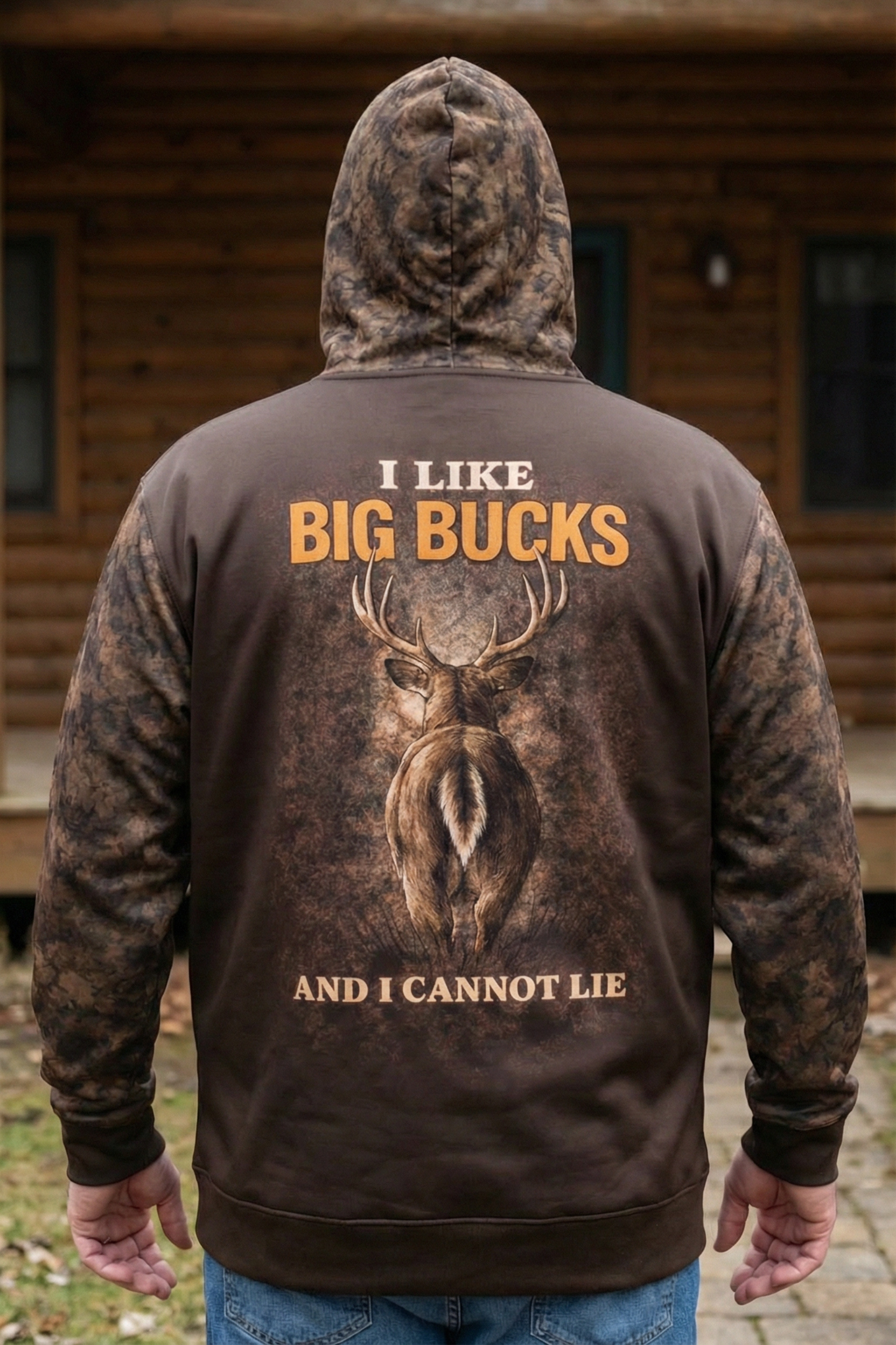 Everyday Hunter Hoodie - I Like Big Bucks – BR4L