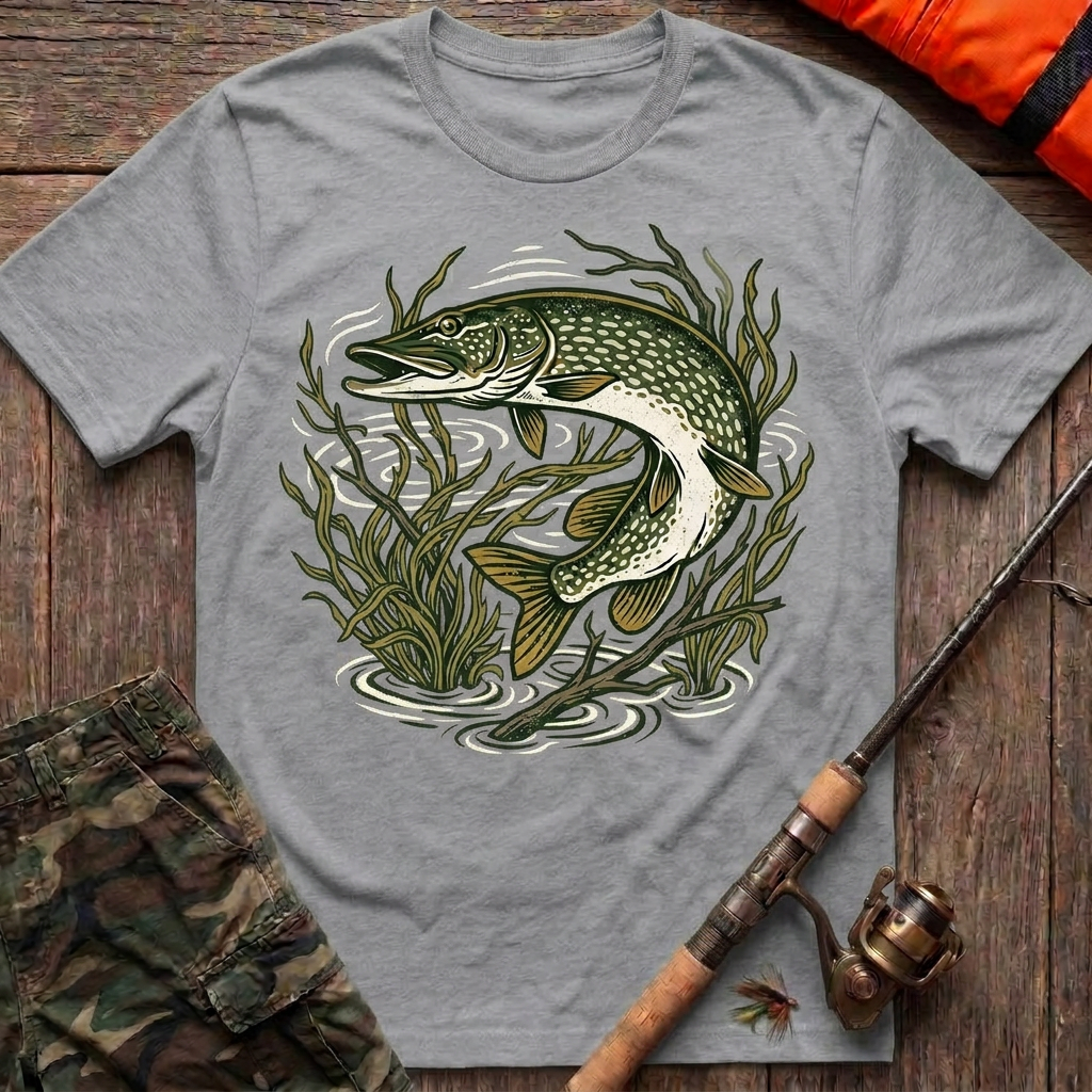 Northern Pike Gentle Current T-Shirt