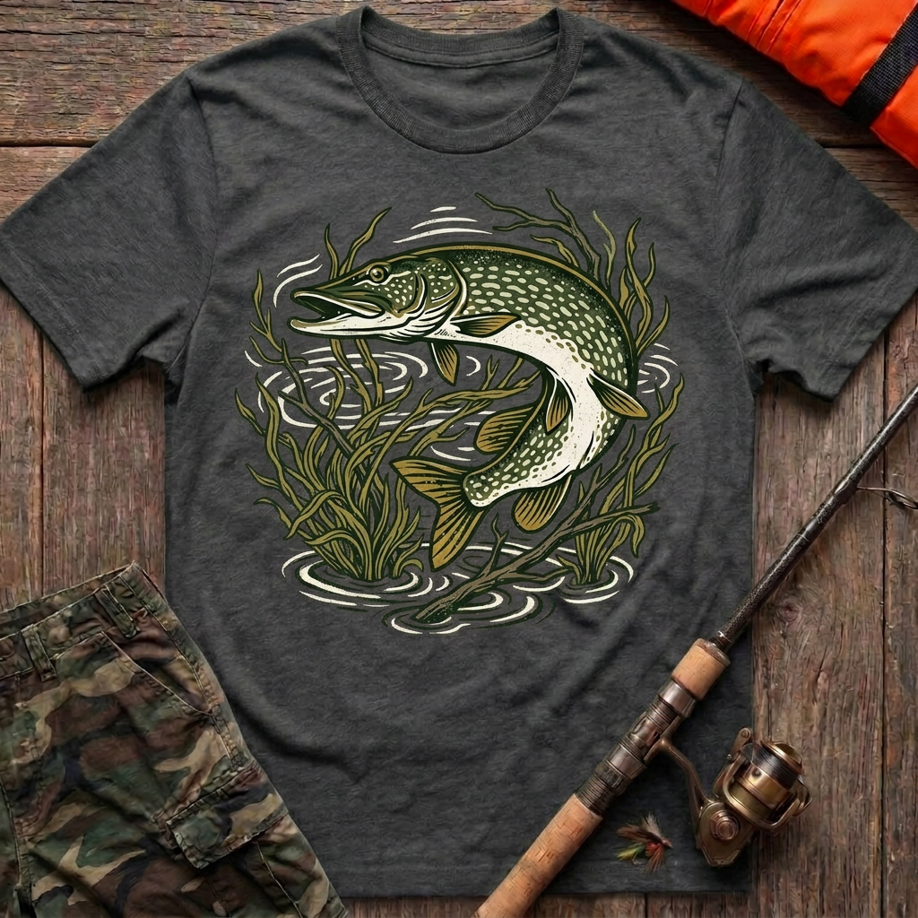 Northern Pike Gentle Current T-Shirt