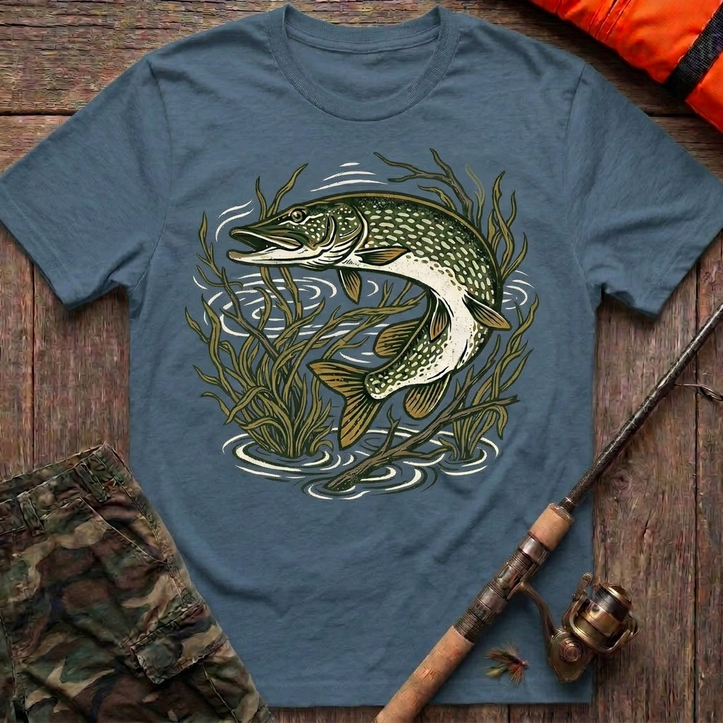 Northern Pike Gentle Current T-Shirt