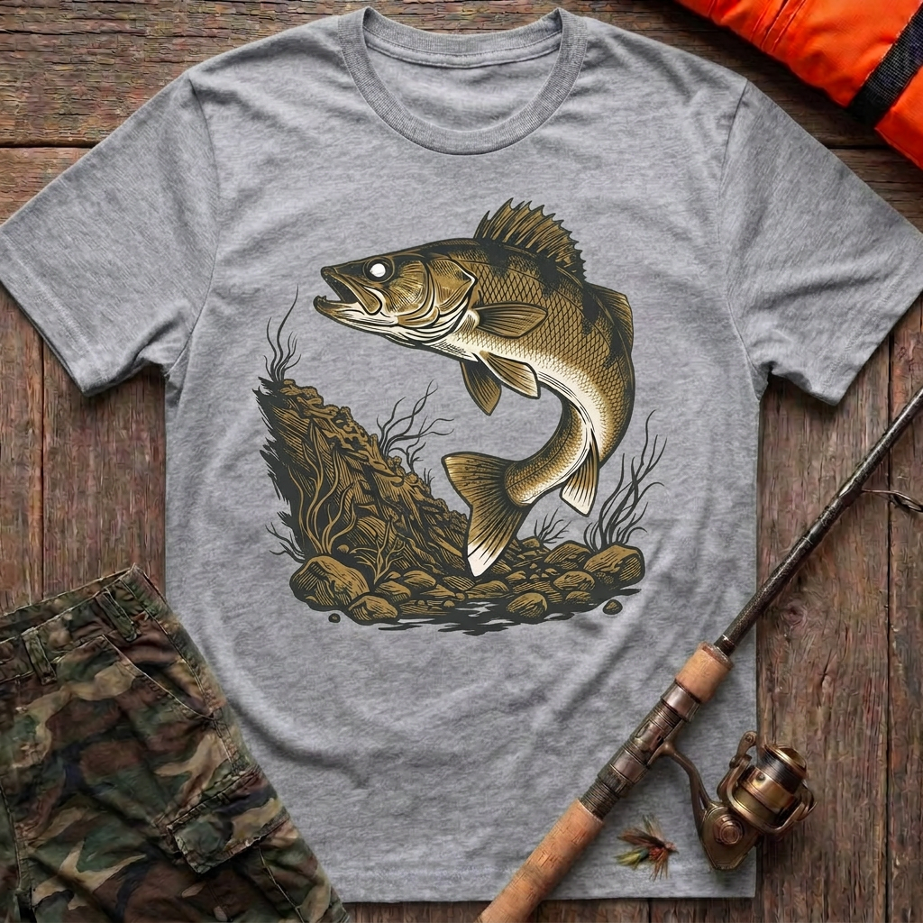 Walleye Deep Water Strike T-Shirt