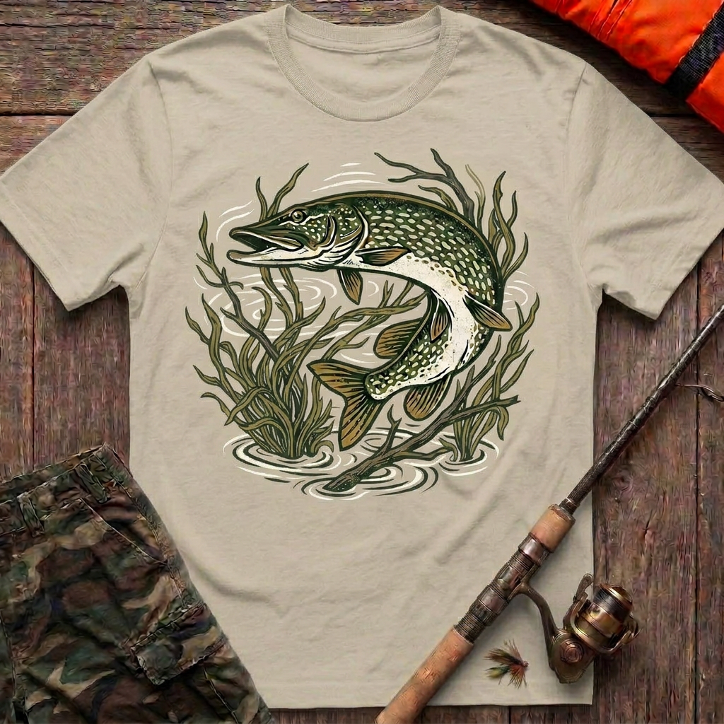 Northern Pike Gentle Current T-Shirt