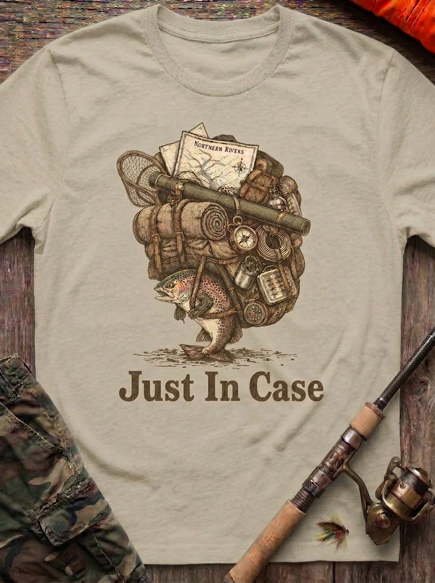 Just In Case Trout Fishing T-Shirt