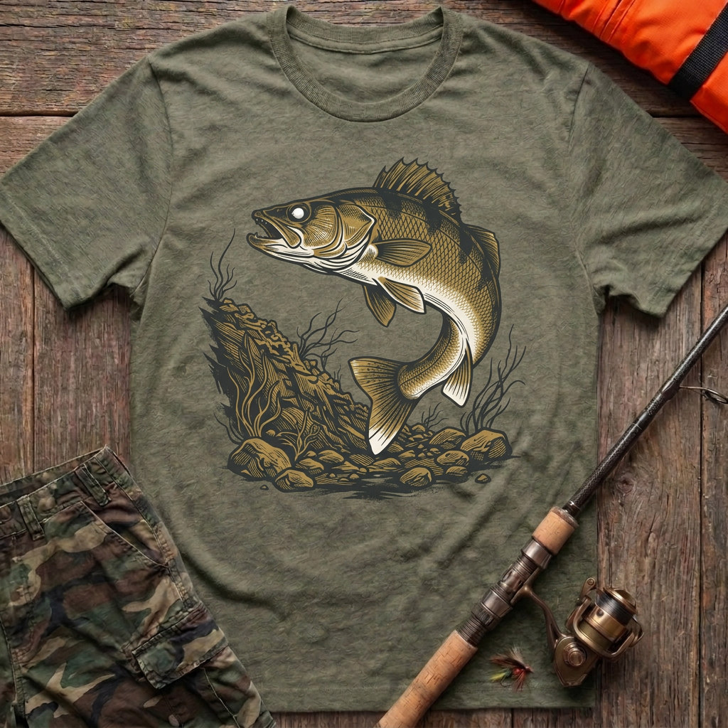 Walleye Deep Water Strike T-Shirt