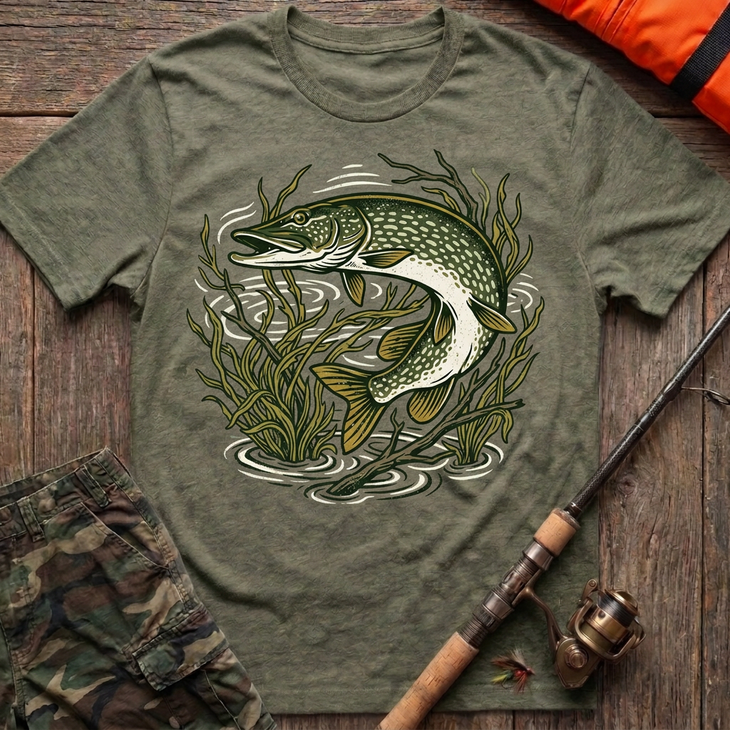 Northern Pike Gentle Current T-Shirt