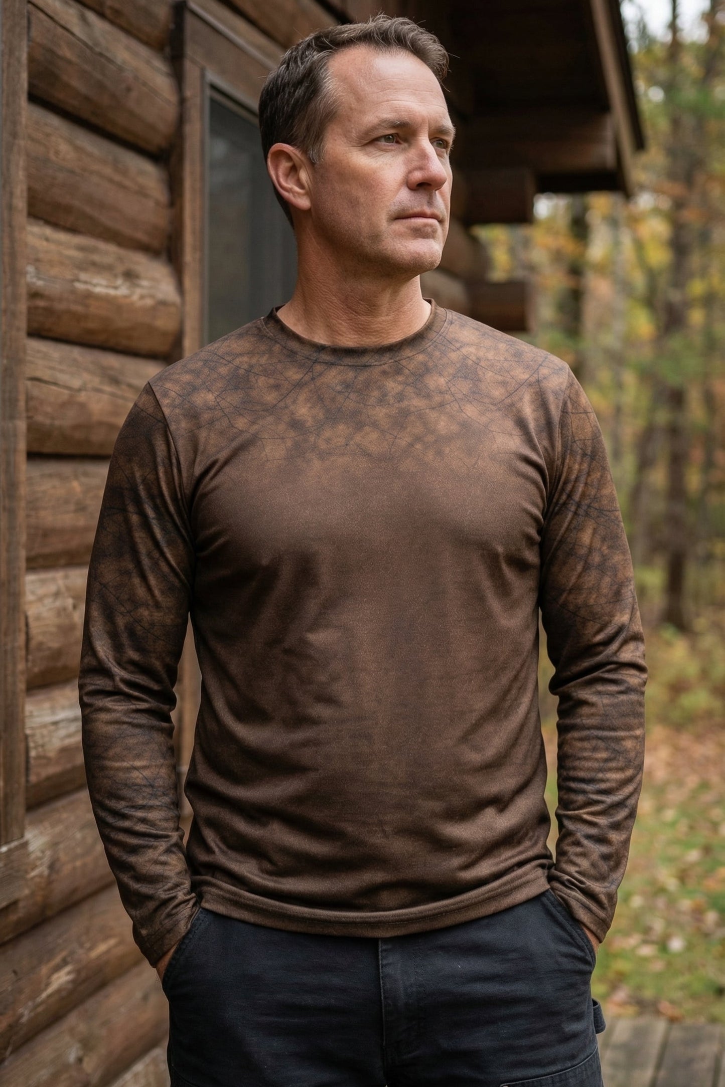 Performance Hunting Long Sleeve - Mud Bottomland Earth - MB1M