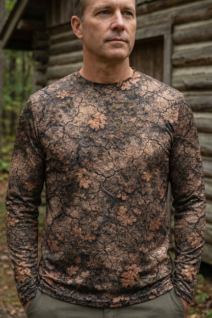 Performance Hunting Long Sleeve - Timber Moose Dusk - TD2B