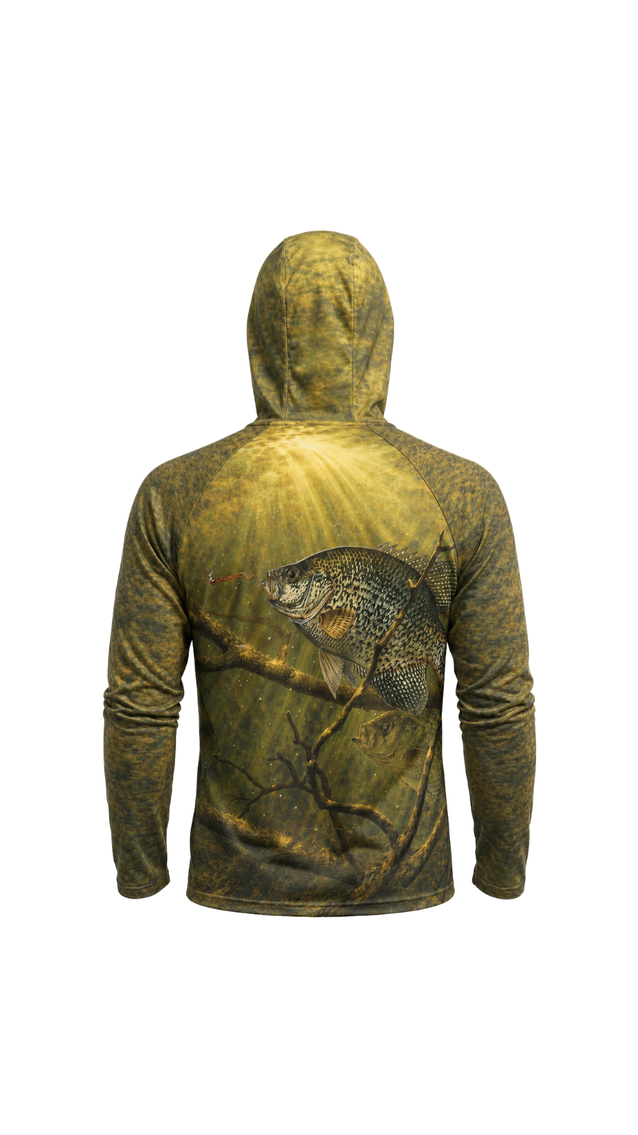 AirLite Fishing Sun Hoodie - Sunlit Timber Crappie - MHL44 image 5