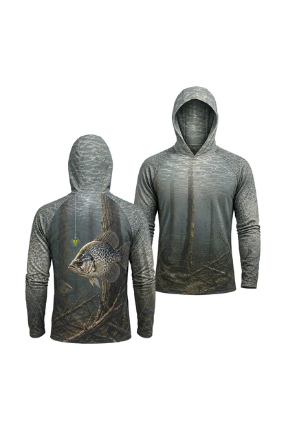 AirLite Fishing Sun Hoodie - Timberline Slab Crappie image 1
