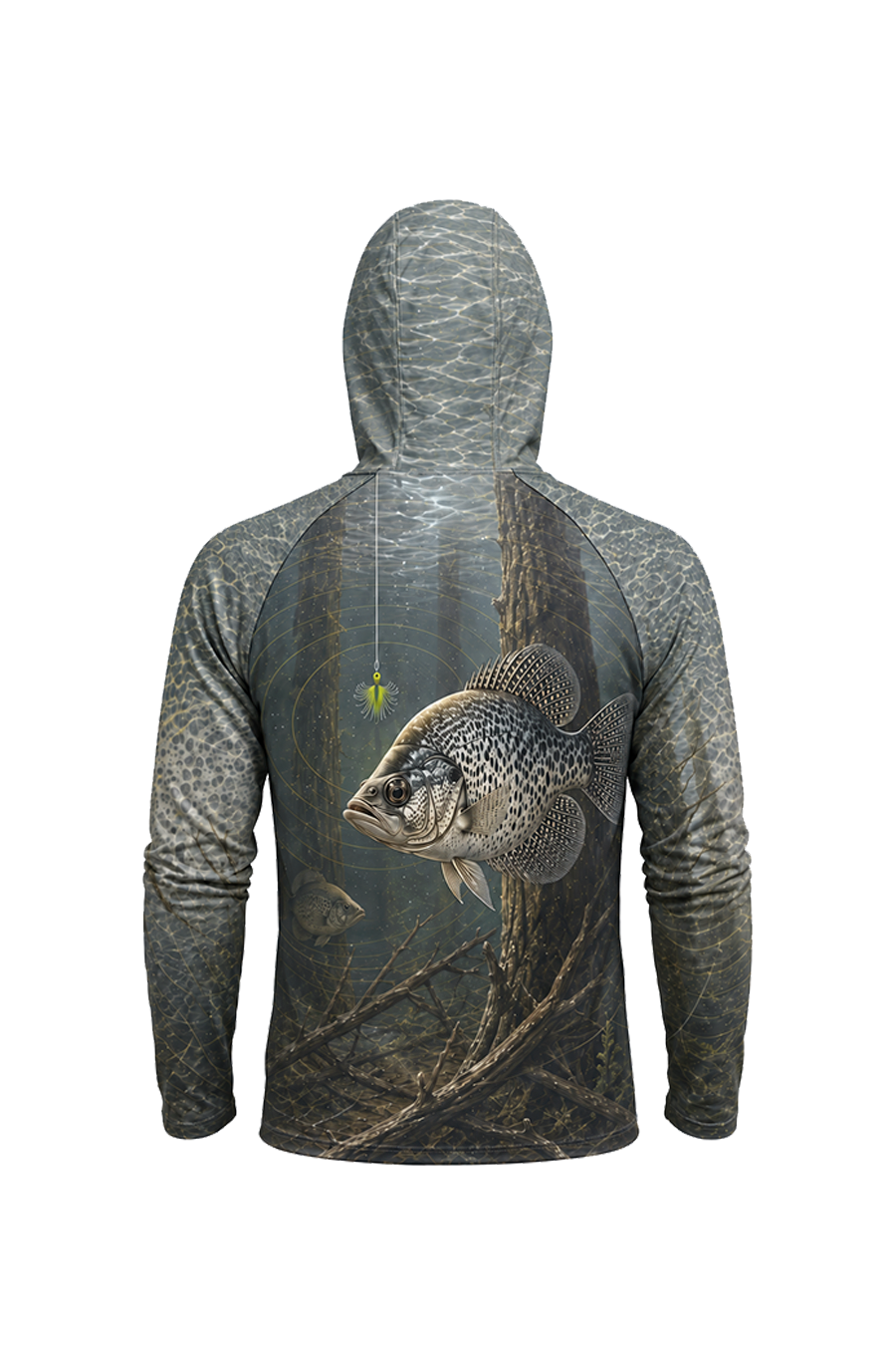 AirLite Fishing Sun Hoodie - Timberline Slab Crappie image 5