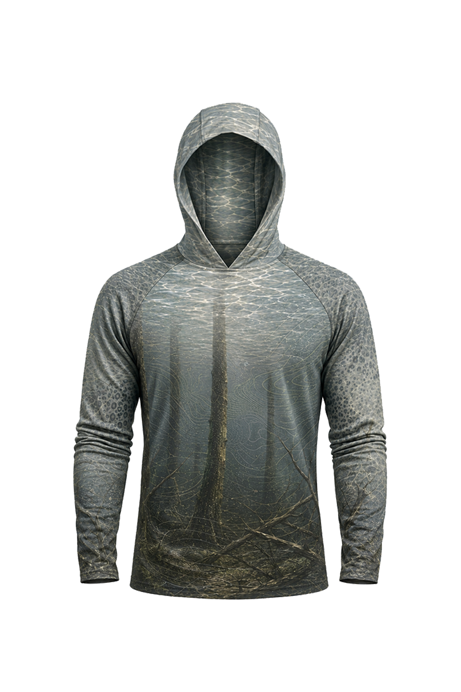 AirLite Fishing Sun Hoodie - Timberline Slab Crappie image 6
