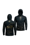 AirLite Fishing Sun Hoodie - Nightfall Timber Walleye - MHL40 image 1