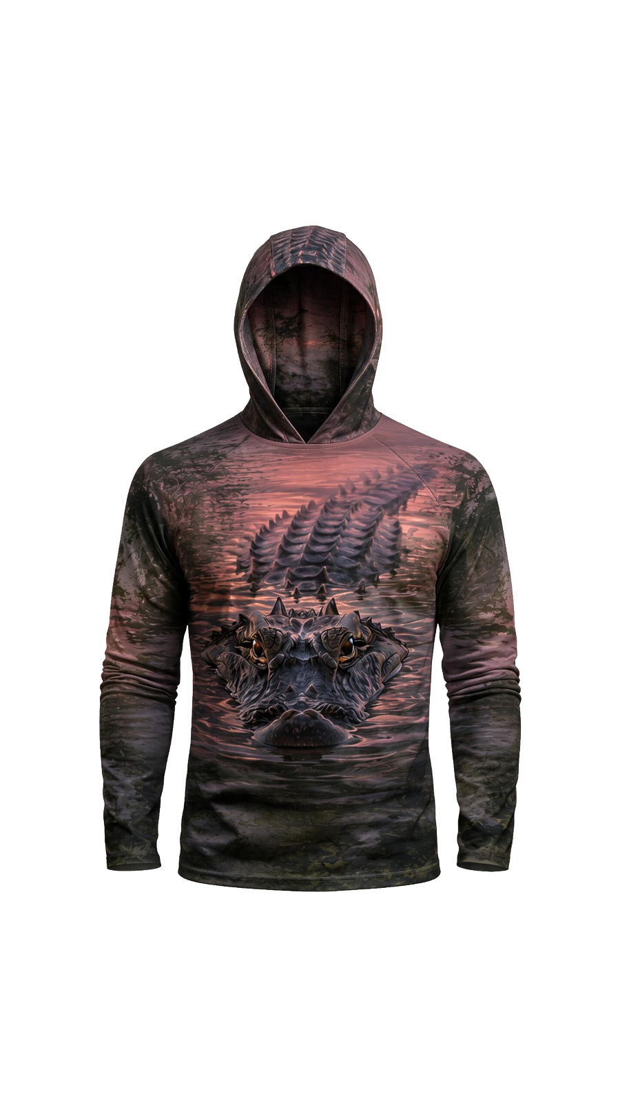 AirLite Fishing Sun Hoodie - Dusk Gator Watch - MHL56 image 5