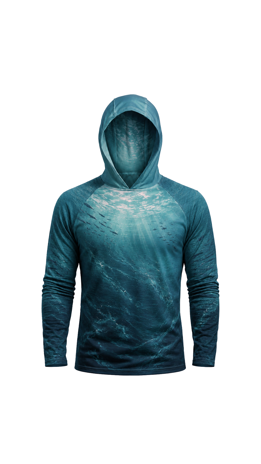 AirLite Fishing Sun Hoodie - Great White Drift - MHL61 image 6