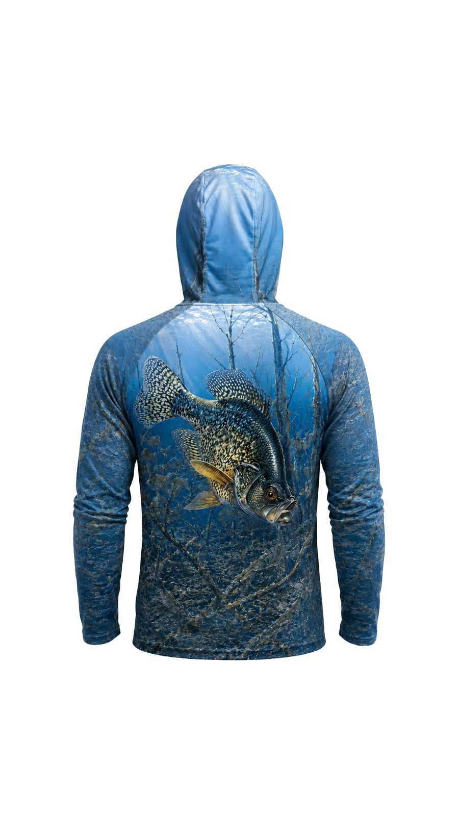 AirLite Fishing Sun Hoodie - Sunlit Flooded Crappie - MHL41 image 5