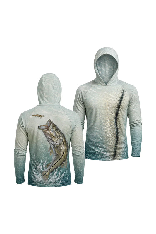 AirLite Fishing Sun Hoodie - Snook Rush - MHL67 image 1