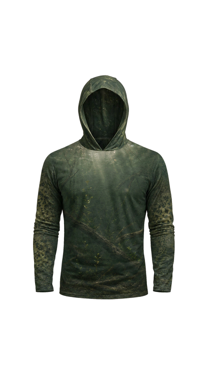 AirLite Fishing Sun Hoodie - Spring Crappie Ambush - MHL64 image 6