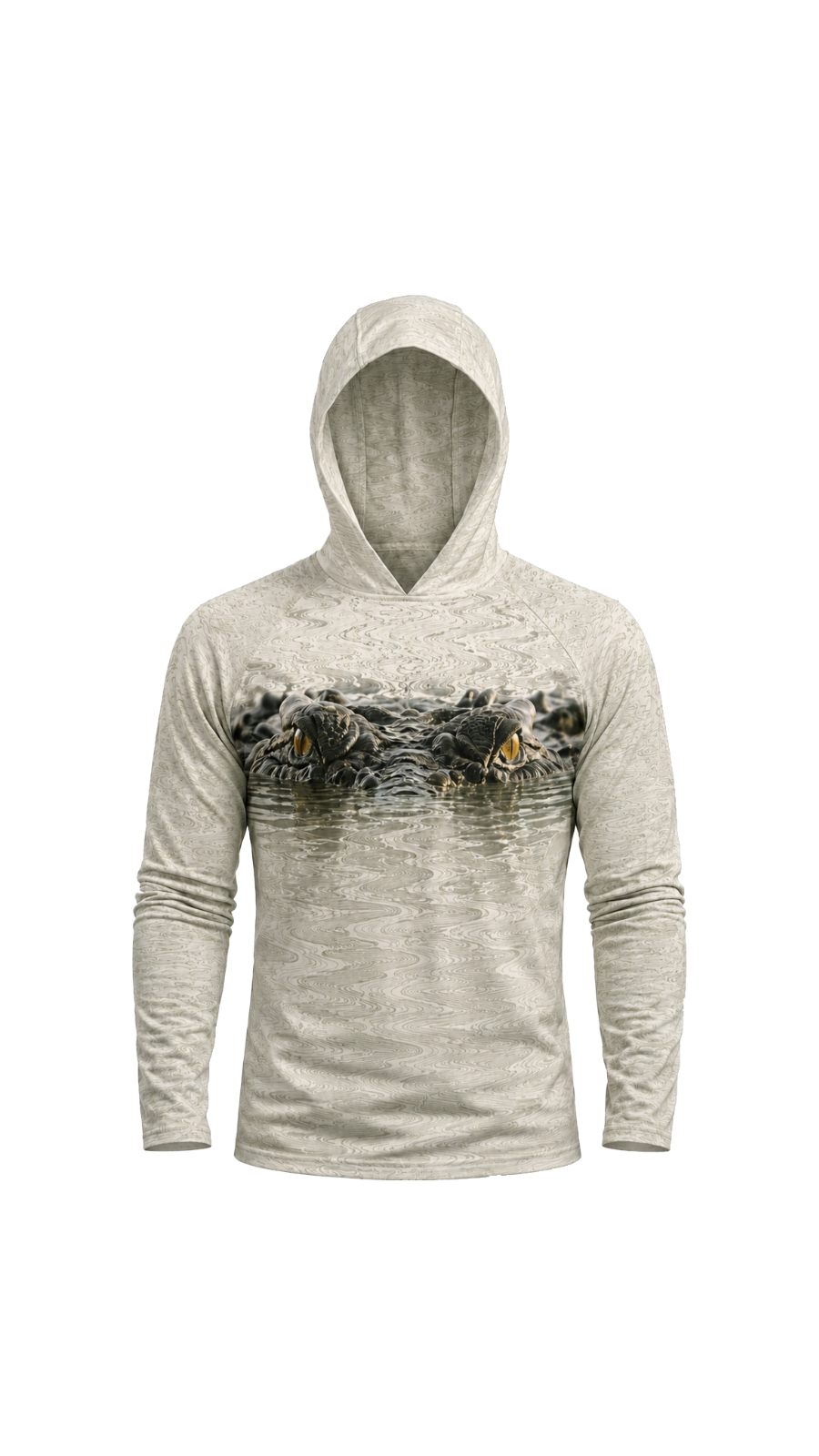 AirLite Fishing Sun Hoodie - Stillwater Eye Alligator - MHL46 image 5