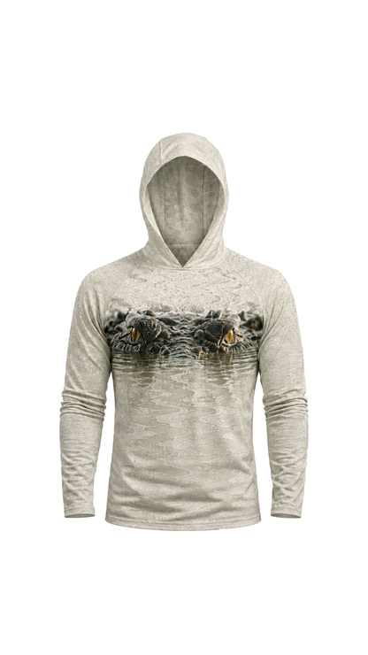 AirLite Fishing Sun Hoodie - Stillwater Eye Alligator - MHL46 image 5