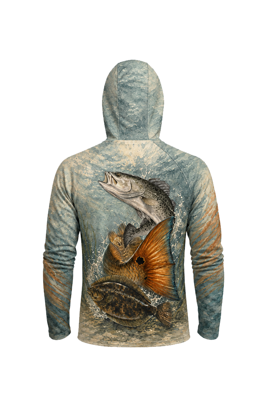AirLite Fishing Sun Hoodie - Coastal Grand Slam image 5