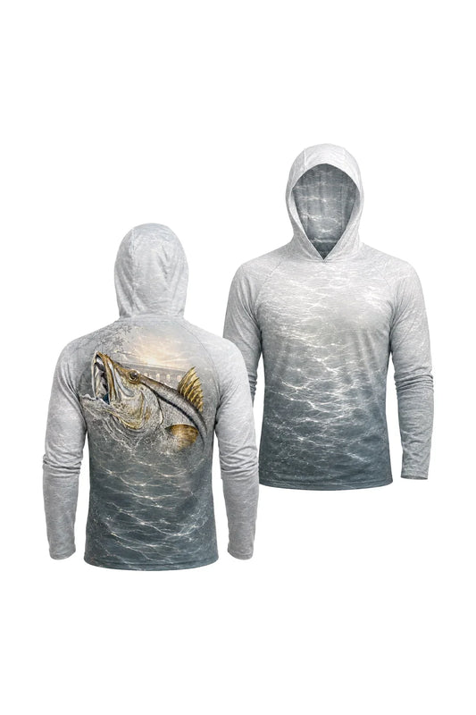 AirLite Fishing Sun Hoodie - Bridge Strike Snook - MHL68 image 1