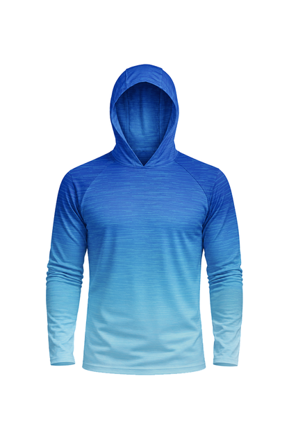 AirLite Fishing Sun Hoodie - Sunset Redfish Tailing image 6