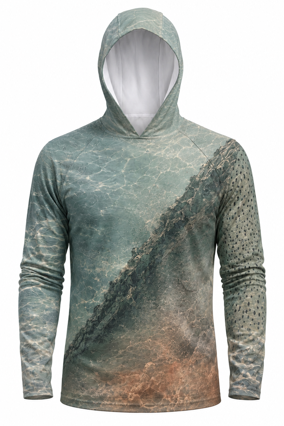 AirLite Fishing Sun Hoodie - Wild Lahontan Trout - MHL010
