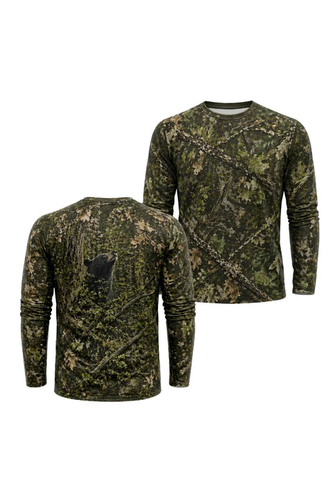 Performance Hunting Long Sleeve - Northern Black Bear - AOC01