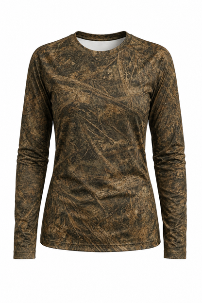 Performance Fishing Female Long Sleeve - Stillwater Catfish - PGH01 mockup opposite side