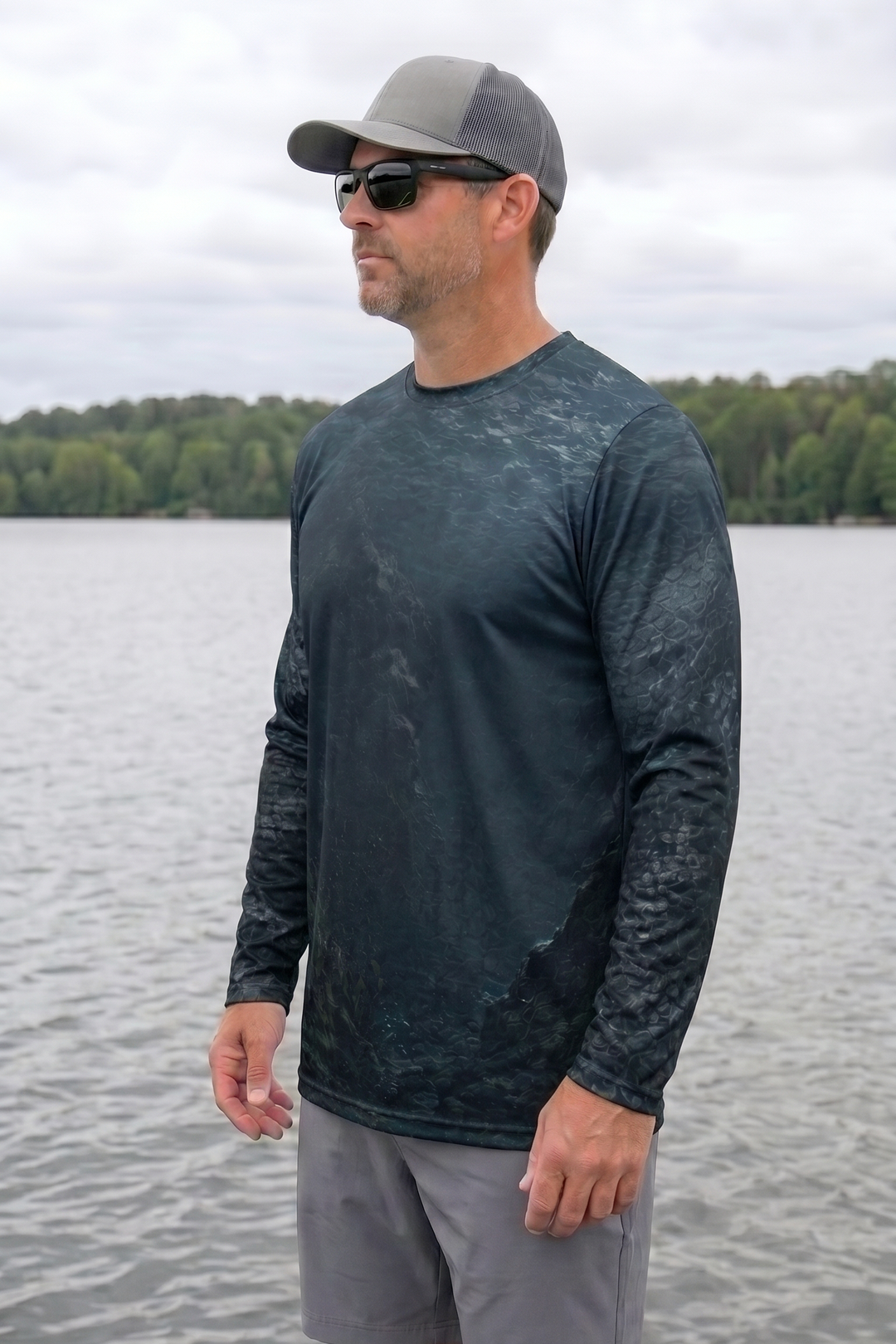 Performance Fishing Long Sleeve - Abyss Gatorrr - AOF140 image 3