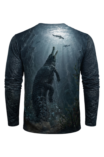 Performance Fishing Long Sleeve - Abyss Gatorrr - AOF140 image 5