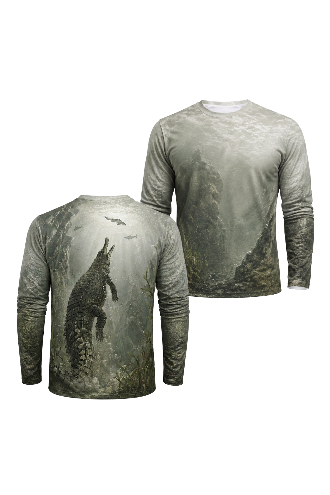 Performance Fishing Long Sleeve - Abyss Gatorrr - AOF141 image 1