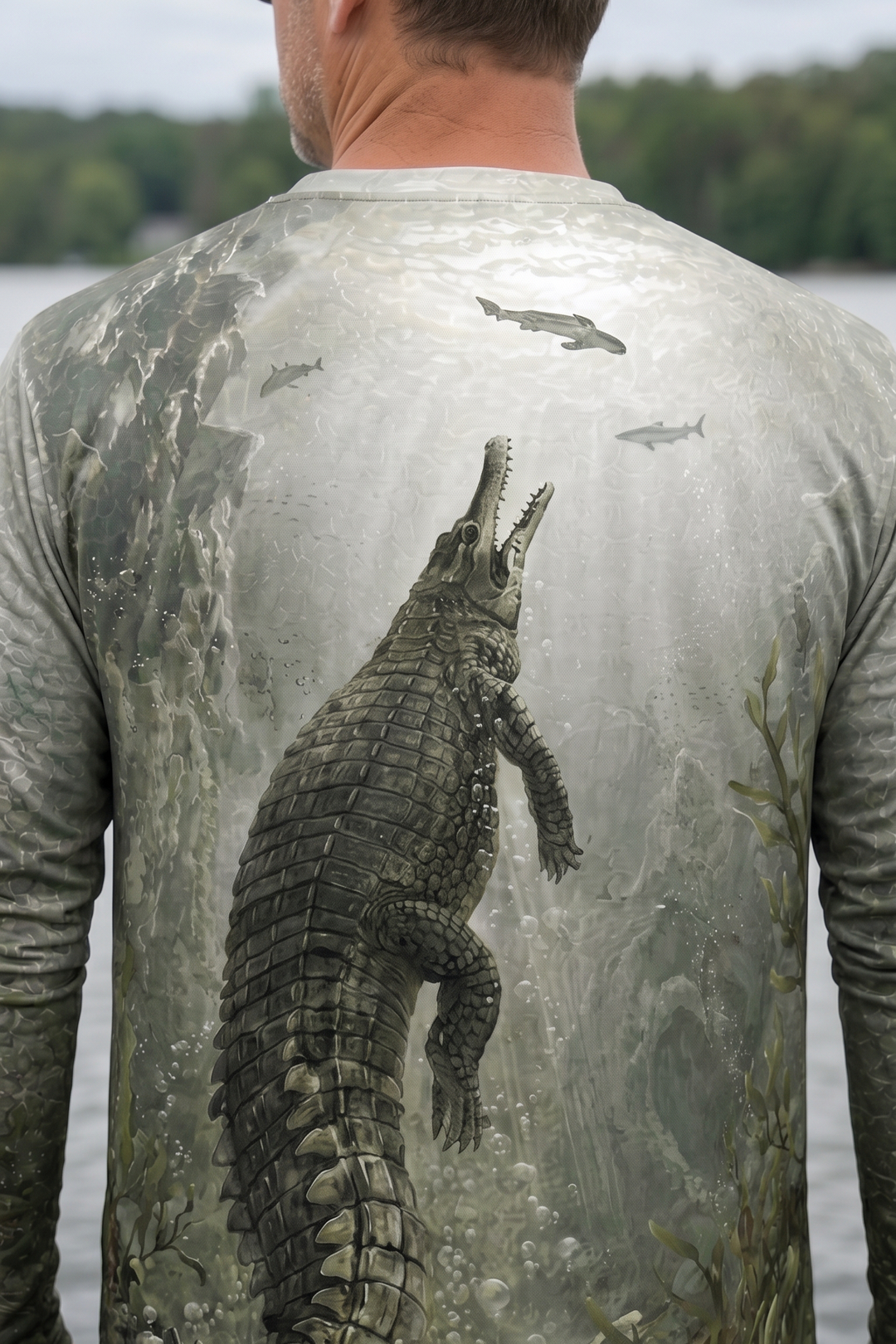 Performance Fishing Long Sleeve - Abyss Gatorrr - AOF141 image 4