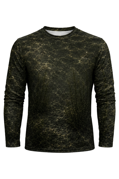 Performance Fishing Long Sleeve - Abyssal Sunburst Walleye - TBT119 mockup opposite side