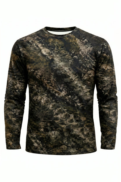 Performance Fishing Long Sleeve - Ancient Armor Sturgeon - TBT131 mockup opposite side