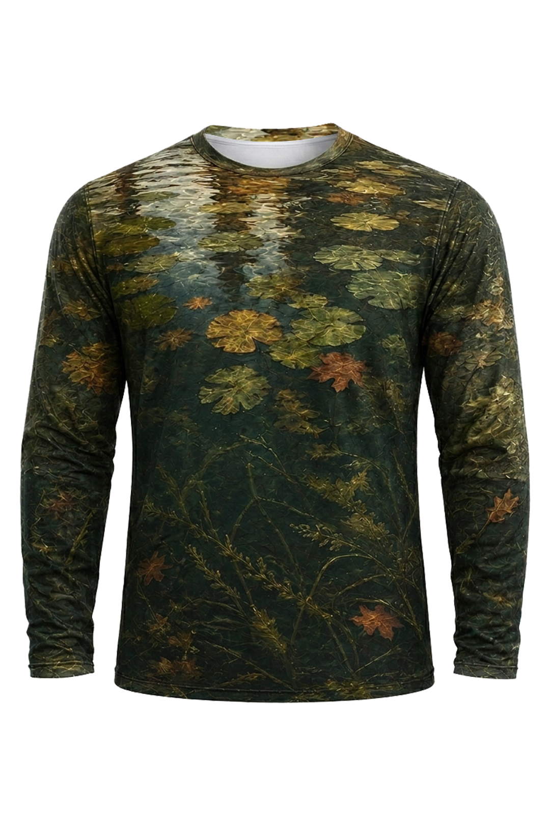 Performance Fishing Long Sleeve - Autumn Padline Pike - RNP07 mockup opposite side