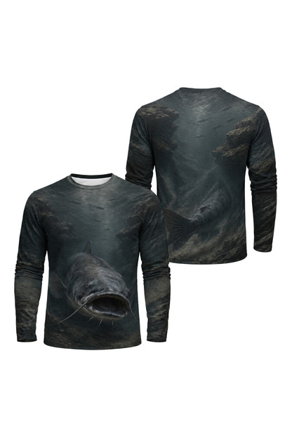 Performance Fishing Long Sleeve - Blue Abyss Catfish - AOF129 image 1