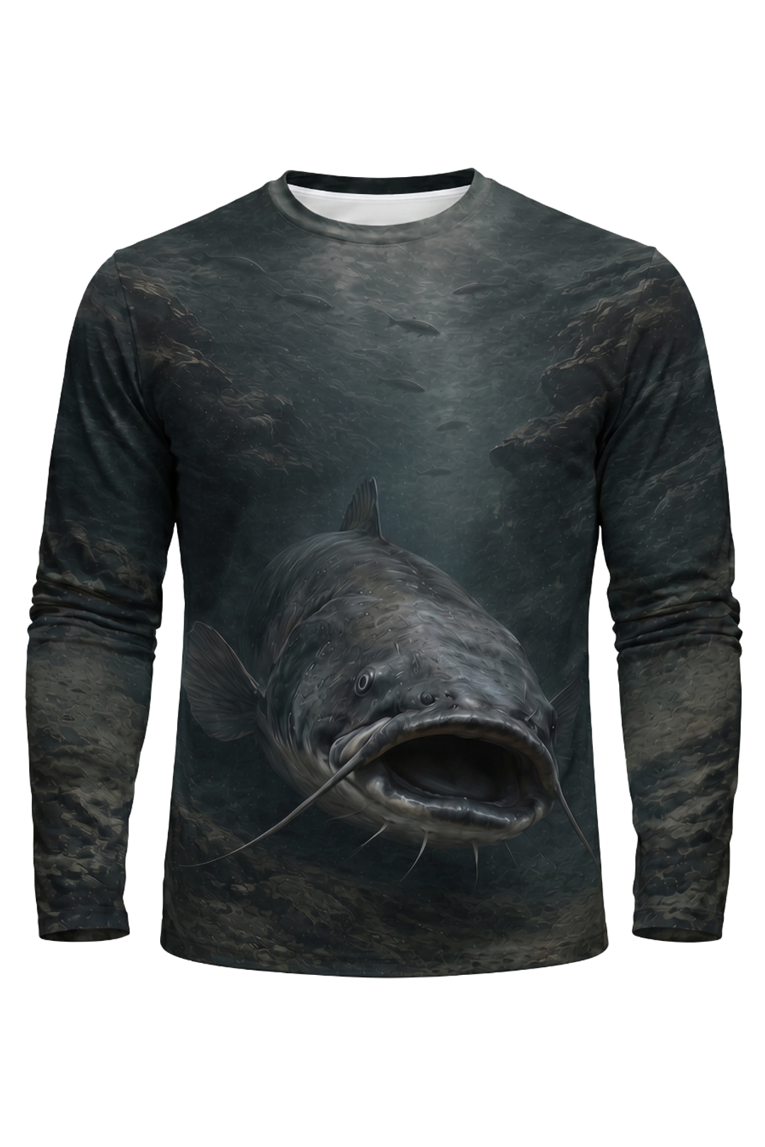 Performance Fishing Long Sleeve - Blue Abyss Catfish - AOF129 image 5