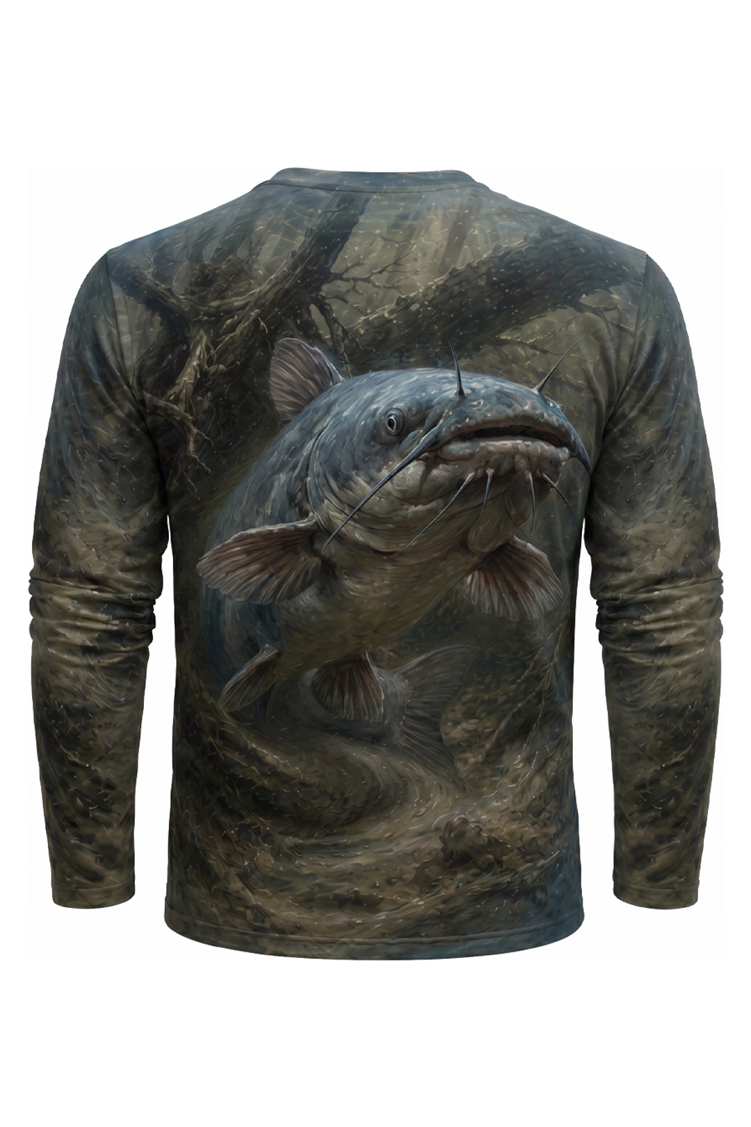 Performance Fishing Long Sleeve - Blue Catfish Undertow - AOF148 image 5