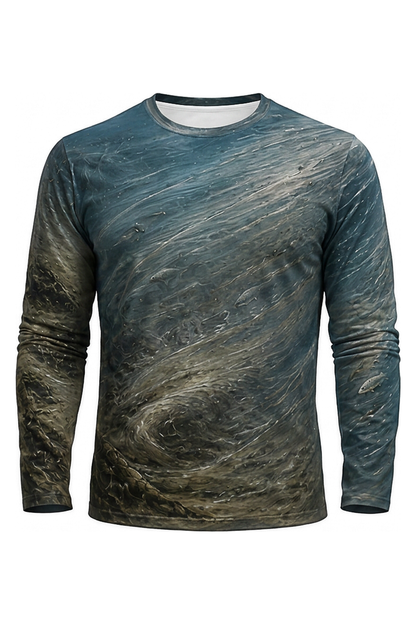 Performance Fishing Long Sleeve - Blue Catfish Undertow - AOF148 image 6