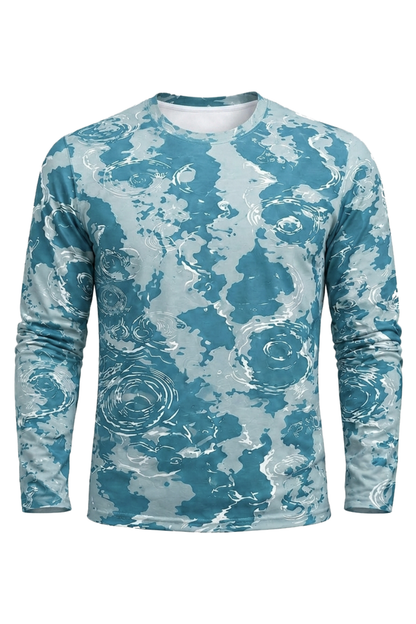 Performance Fishing Long Sleeve - Blue Current Speckled Trout - RT06 mockup opposite side