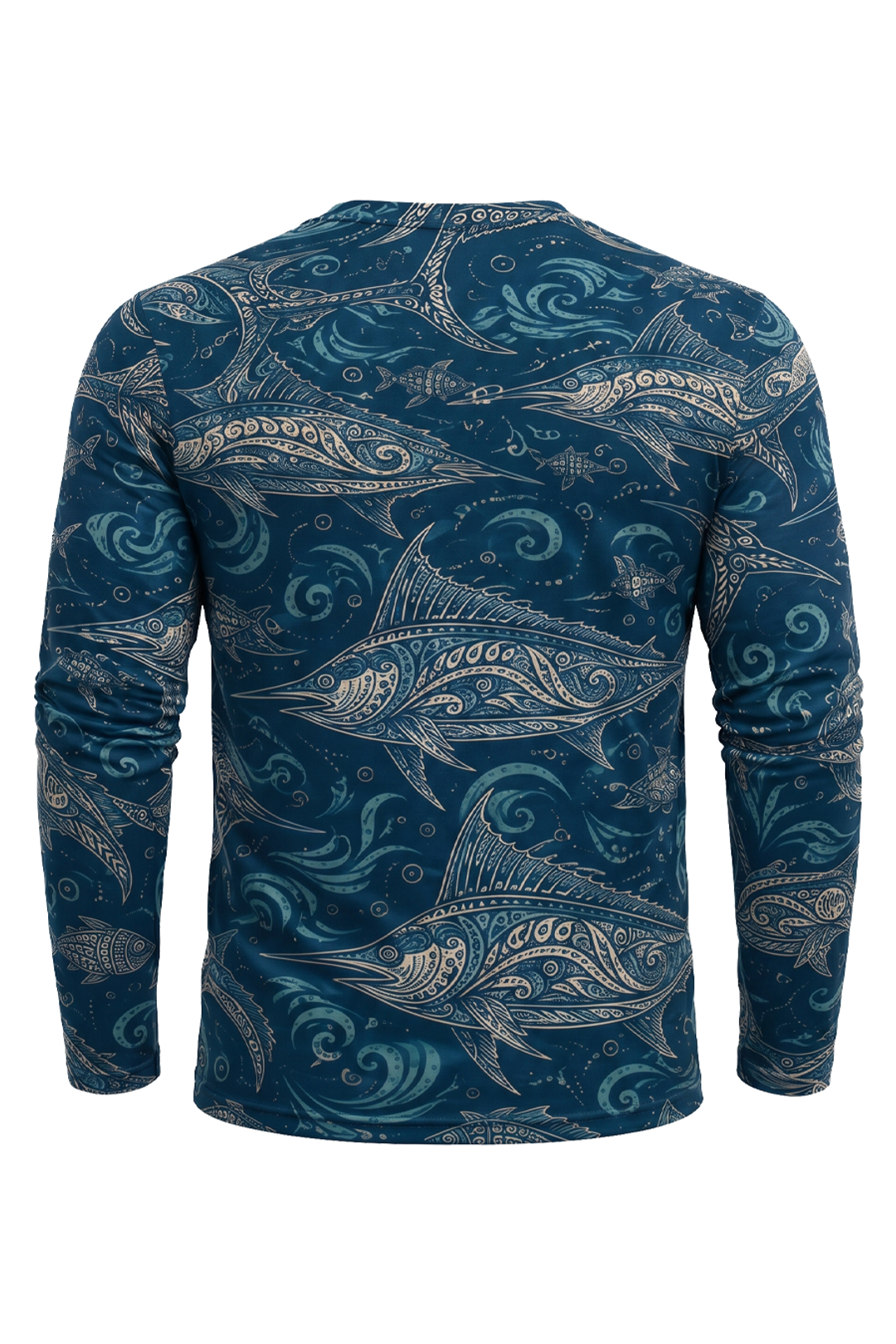 Performance Fishing Long Sleeve - Bluewater Sail Pattern - RP07 image 6