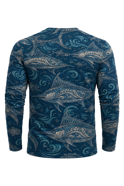 Performance Fishing Long Sleeve - Bluewater Sail Pattern - RP07 image 6